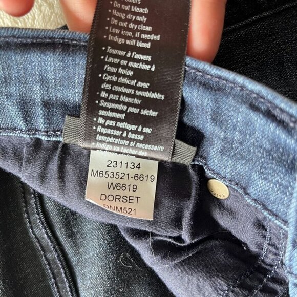 Paige Denim Lennox Slim FIt Jeans in Dorset Blue Size 32 Men's - Picture 11 of 11